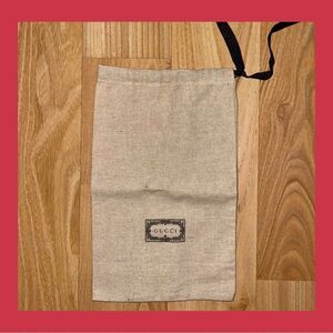 Brown and Black Small Gucci Dustbag Brown and Black Small Gucci Dustbag